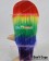 My Little Pony Cosplay Rainbow Multi Color Wig With Tail