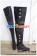 Seraph Of The End Cosplay Shoes Ferid Bathory Black Long Boots