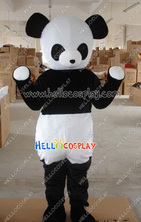 Cartoon Panda Mascot Costume
