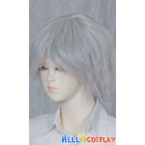 Silver Grey Cosplay Short Layer Wig