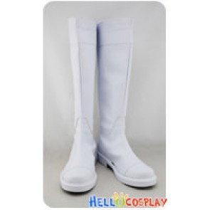 Makai Ouji Devils and Realist Cosplay Dantalion Huber White Boots
