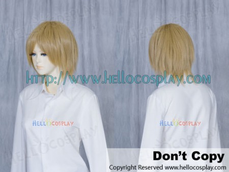 Tan Gold Short Cosplay Wig