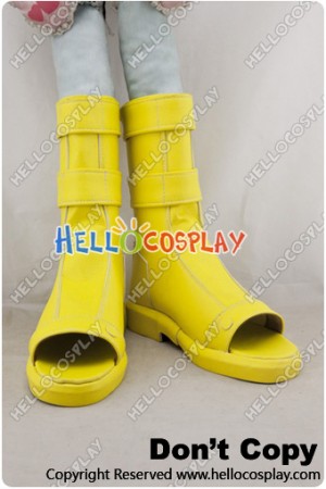 Naruto Cosplay Shoes Naruto Uzumaki Short Yellow Boots