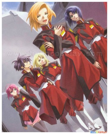 Z.A.F.T Male Military Uniform From Gundam Seed Destiny