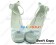 Mirror White Chunky Bows Ruffle Princess Lolita Shoes