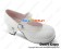 White Instep Strap Chunky Punk Lolita Shoes