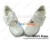 Mirror White Bow Straps Ruffle Chunky Princess Lolita Shoes