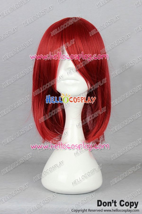 Black Butler Grell Sutcliff Cosplay Wig Red Wine Short