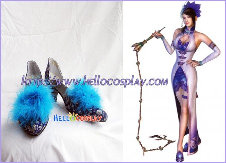 Dynasty Warriors Cosplay Zhen Luo Shoes