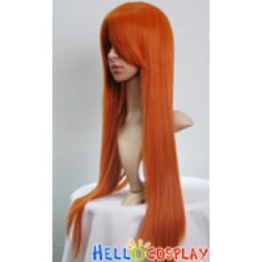 Deep Orange Medium Cosplay Wig