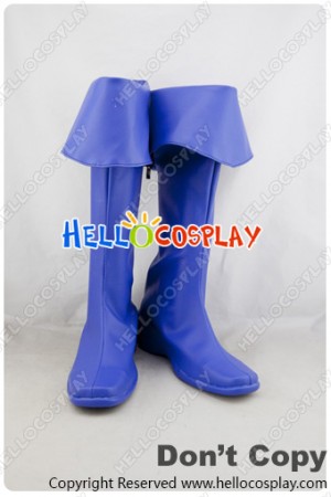 Captain America The Winter Soldier Bucky Barnes Boots Blue