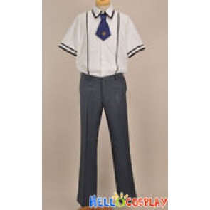 Baka to Test to Shokanju Cosplay Boy Summer Uniform