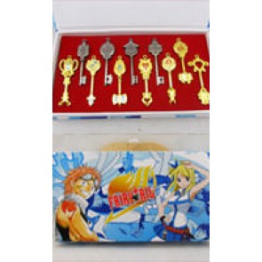 Fairy Tail Key Lucy Keychains Boxset