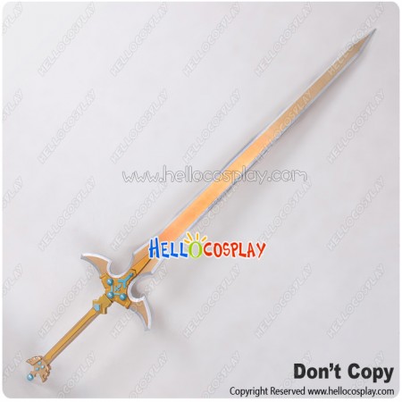 Sword Art Online II 2 : Mother's Rosario Cosplay Kirito Kazuto Kirigaya Excalibur Sword Prop
