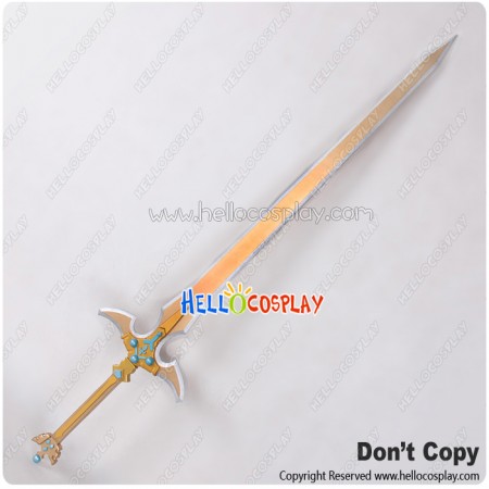 Sword Art Online II 2 : Mother's Rosario Cosplay Kirito Kazuto Kirigaya Excalibur Sword Prop