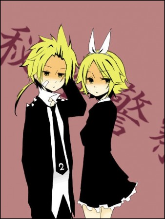 Vocaloid 2 Cosplay Himitsu Keisatsu Len Kagamine Costume