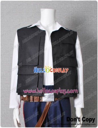 Star Wars A New Hope Han Solo Cosplay Costume Vest