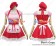 Angel Feather Cosplay Cute Strawberry Maid Dress