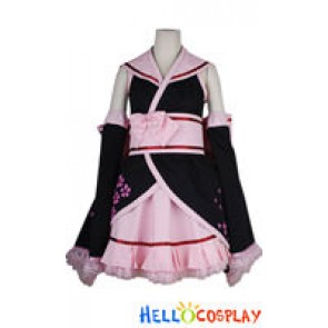 Vocaloid 2 Cosplay Hatsune Miku Kimono Dress