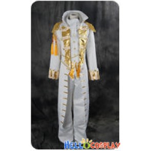 Code Geass Cosplay Suzaku Kururugi White Uniform Costume