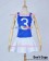 One Piece Cosplay Nami Plain White Blue Dress Costume