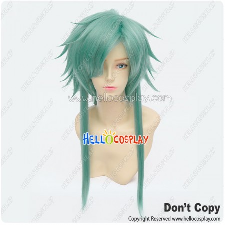 Wand Of Fortune Cosplay Alvaro Garay Wig Layered Short Green