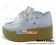 White Ribbon Lace Round Hole Platform Punk Lolita Shoes