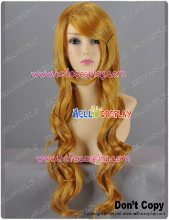 Gold Yellow Cosplay Curly Wig