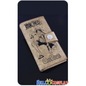 One Piece Cosplay Monkey D Luffy Long Wallet