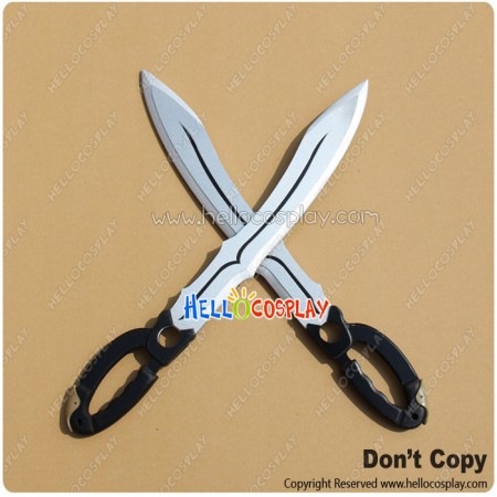 Tales Of Xillia 2 Cosplay Ludger Will Kresnik Double Broadswords Weapon