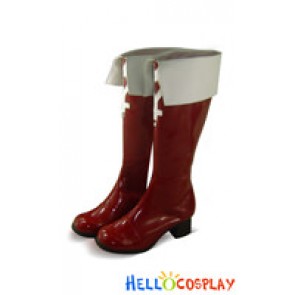 Puella Magi Madoka Magica Cosplay Shoes Sakura Kyouko Boots