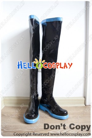 Vocaloid Cosplay Hatsune Miku Bright Leather Long Boots