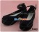 Black Suede Ankle Strap Platform Princess Lolita Shoes