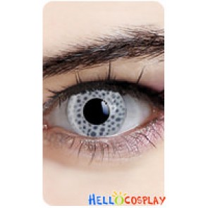 Snowflake Cosplay Black White Contact Lense