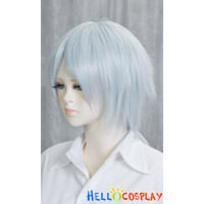 Light Steel Blue Short Cosplay Wig