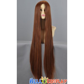 Warm Brown Long Cosplay Wig