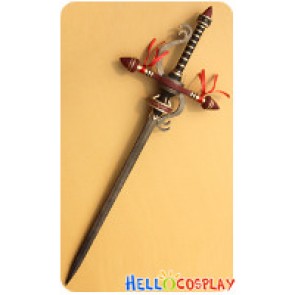Monster Hunter F Cosplay Dark Blonde Sword Weapon Prop