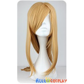 Sword Art Online Asuna Yuuki Cosplay Wig Brown Yellow