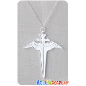 The Hakkenden Cosplay Accessories Cross Pendant Silver
