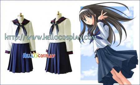 Tsukihime Cosplay Akiha Tohno Costume