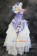 Chobits Cosplay Chi Purple White Formal Dress Costume