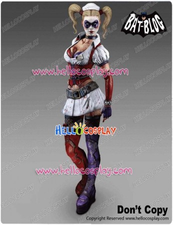 Nurse Harley Quinn Costume Dress Skirt