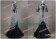 Victorian Edwardian Cotton Blend Tartan Dress Ball Gown Cosplay