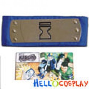 Naruto Cosplay Ninja Sunagakure Blue HeadBand