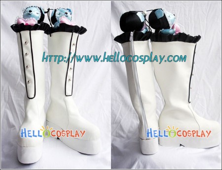 Hellocosplay Classical White Short Boots