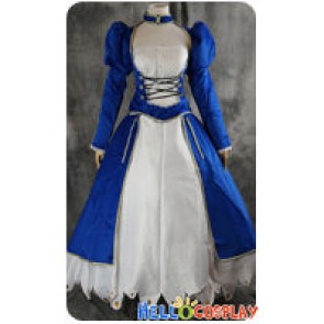 Fate Stay Night Fate Zero Cosplay Saber Dress Costume