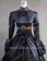 Victorian Lolita Steampunk Corset Gothic Lolita Dress Black