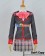 Little Busters Cosplay Rin Natsume Girl School Uniform Costume