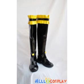 Vocaloid Cosplay Rin Kagamine Black Long Boots