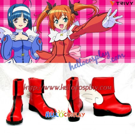 Kaitou Tenshi Twin Angel Cosplay Haruka Minazuki Boots